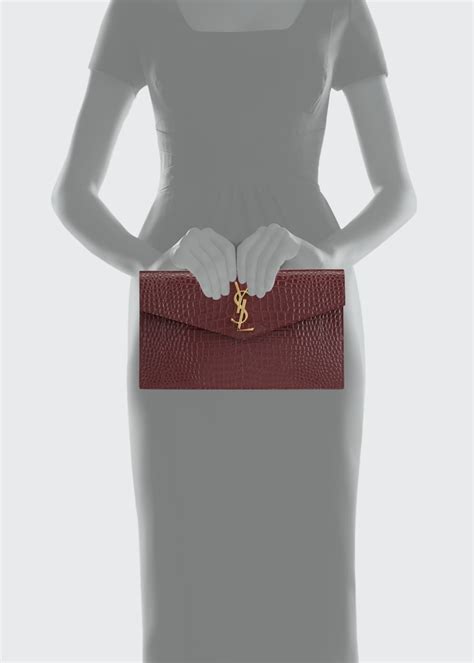 ysl burgundy clutch|ysl uptown clutch.